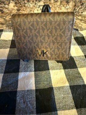 Michael Kors Brown MK Logo Wallet